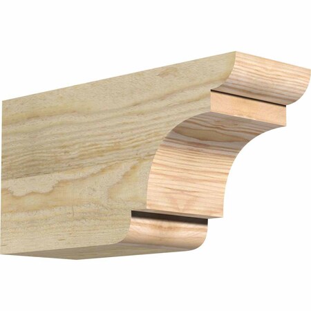Ekena Millwork New Brighton Rough Sawn Rafter Tail, Douglas Fir, 4"W x 6"H x 12"L RFT04X06X12NEB00RDF